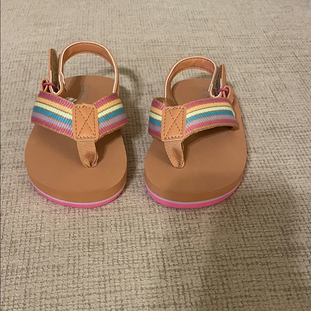 Place Kids Sandals with Rainbow Straps